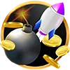 Slot dinámico con símbolos brillantes y efecto de gran premio